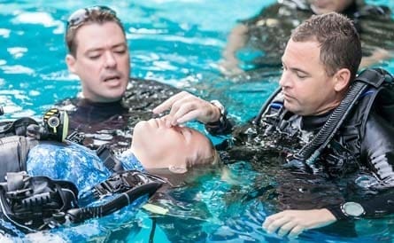 PADI IDC Dive Instructor Superyacht Rescue Training