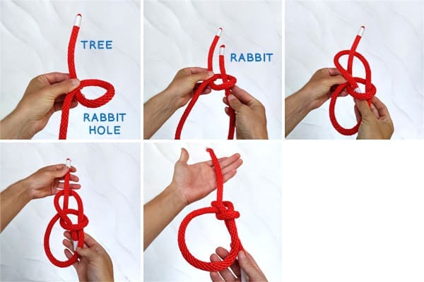 How To Tie A Bowline 1
