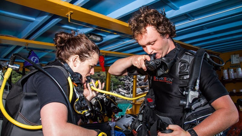 PADI Scuba Diver course