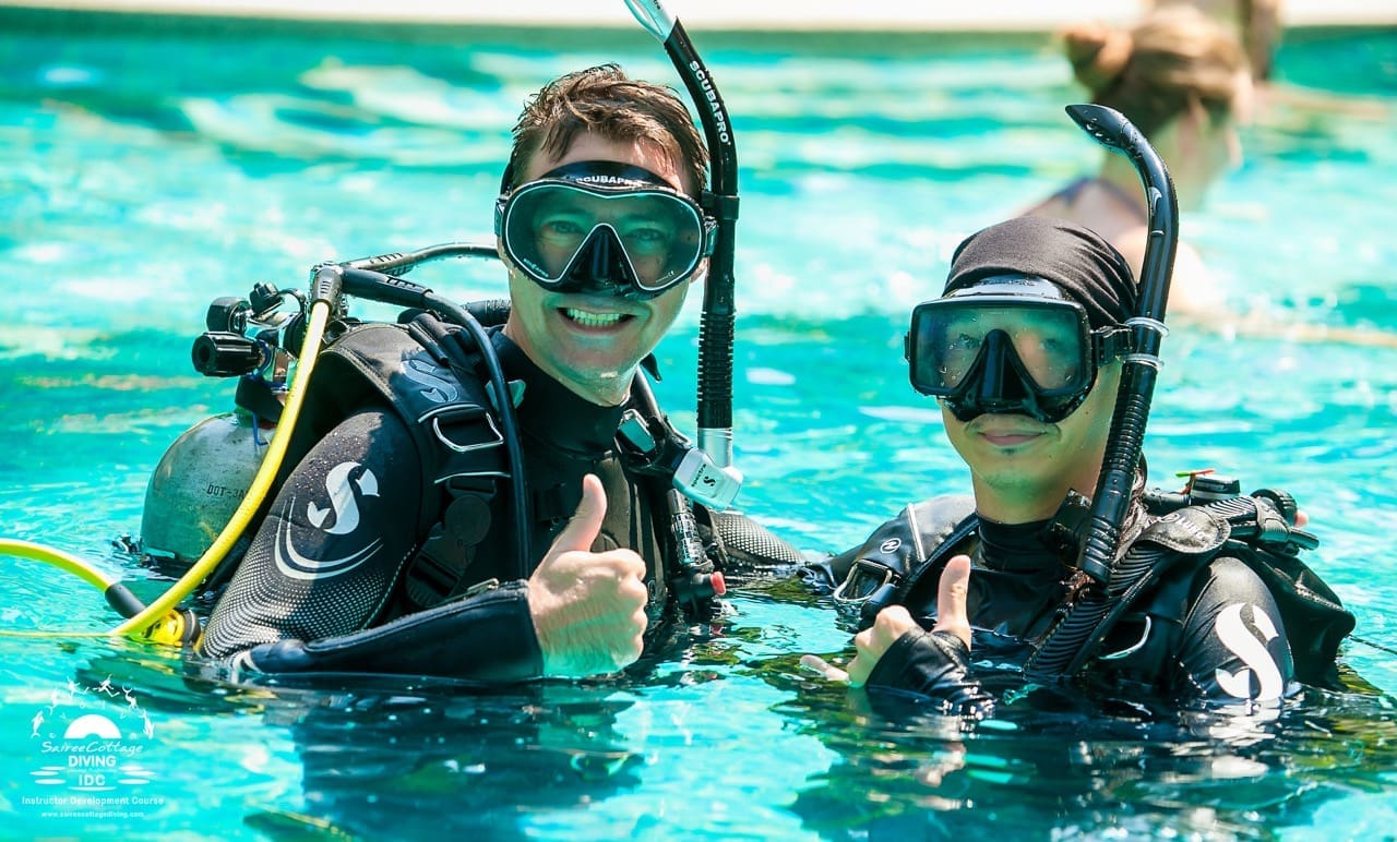 Job Placement Service with your PADI IDC Course on Koh Tao with Marcel van den Berg